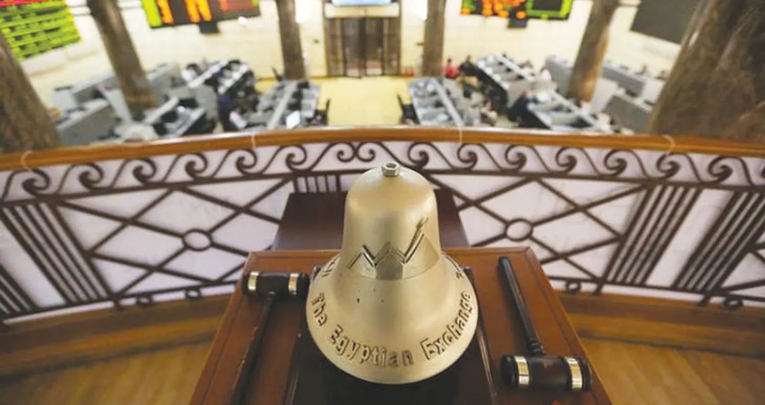 قاعة التداولات في بورصة القاهرة (رويترز)