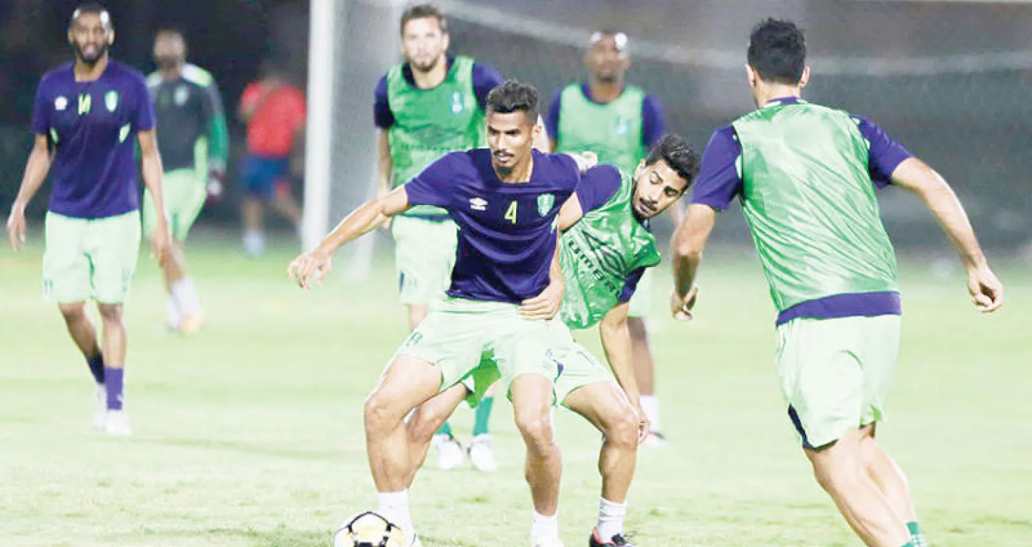 من تدريبات الأهلي الأخيرة (المركز الإعلامي بالنادي الأهلي)