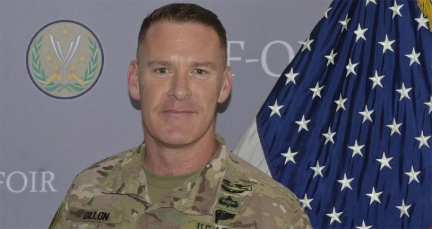 المتحدث باسم التحالف الأميركي في العراق ريان ديلون (موقع وزارة الدفاع الأميركية)