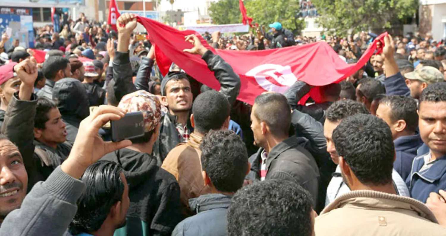 الحكومة التونسية تفشل في التفاوض مع المحتجين في الجنوب