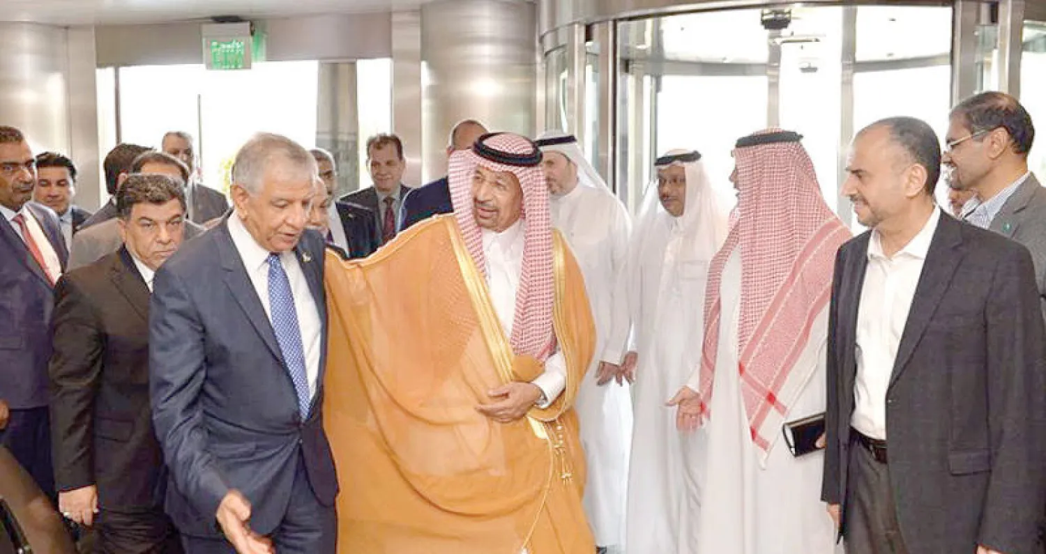 وزير الطاقة والصناعة والثروة المعدنية السعودي يستقبل نظيره العراقي (واس)