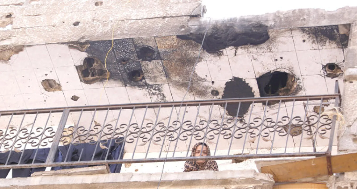 حي المعضمية قرب العاصمة السورية بعد شهور على مصالحات فرضها النظام (رويترز)