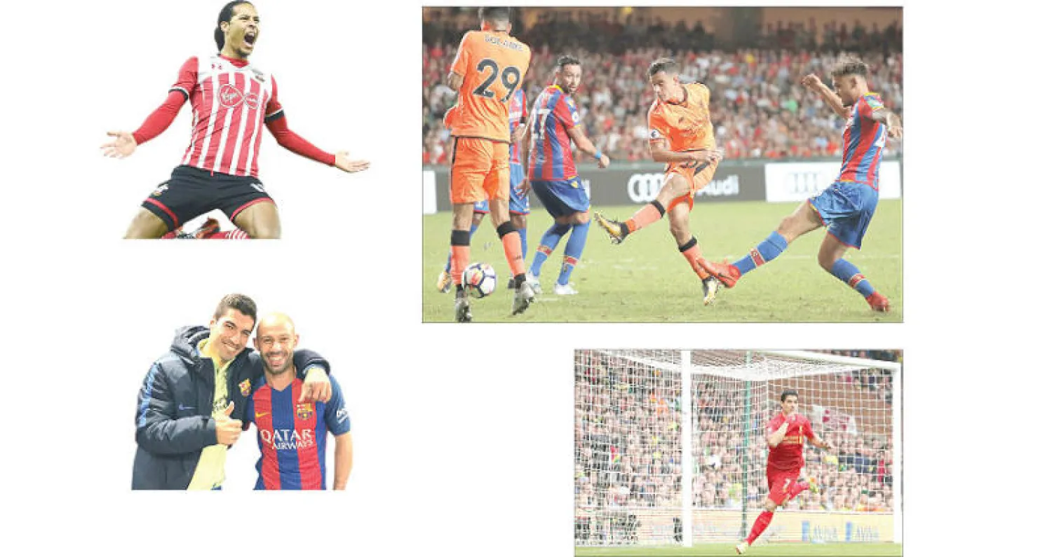 رحيل كوتينيو سيكون صدمة قاسية لليفربول وأحلامه في استعادة أمجاده (أ.ب)  - سواريز حقق نجاحاً مذهلاً مع ليفربول («الشرق الاوسط}) - سواريز وماسكيرانو رحلا عن ليفربول ليساهما في صنع أمجاد برشلونة  («الشرق الاوسط}) - فان ديك أيضاً يرغب في الانضمام إلى ليفربول («الشرق الاوسط})