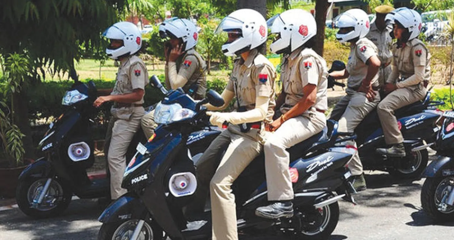 الشرطة الهندية النسائية (التايمز الهندية)