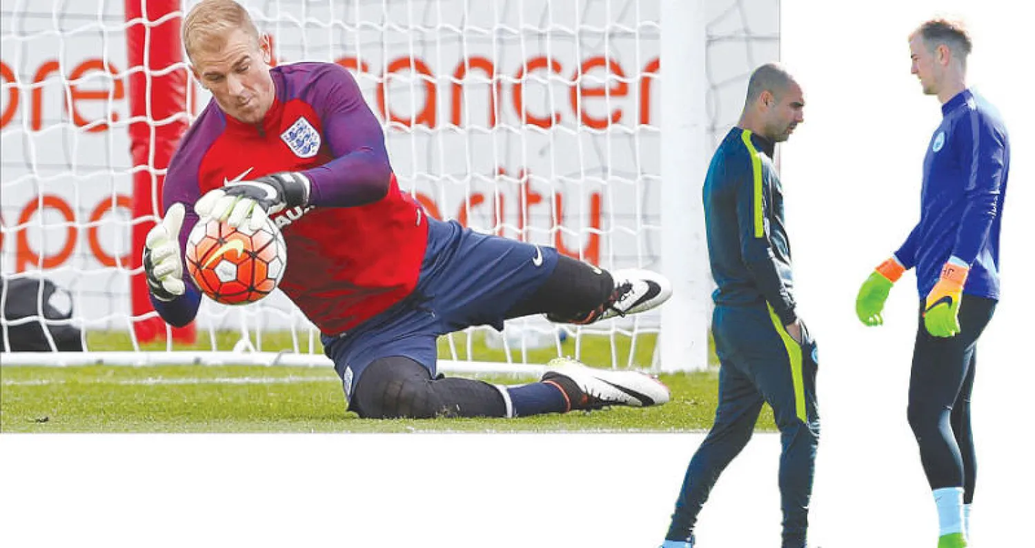 العلاقة بين هارت وغوارديولا ظلت فاترة («الشرق الأوسط») - هارت يأمل في مواصلة حراسة مرمى المنتخب الإنجليزي في مونديال روسيا («الشرق الأوسط»)