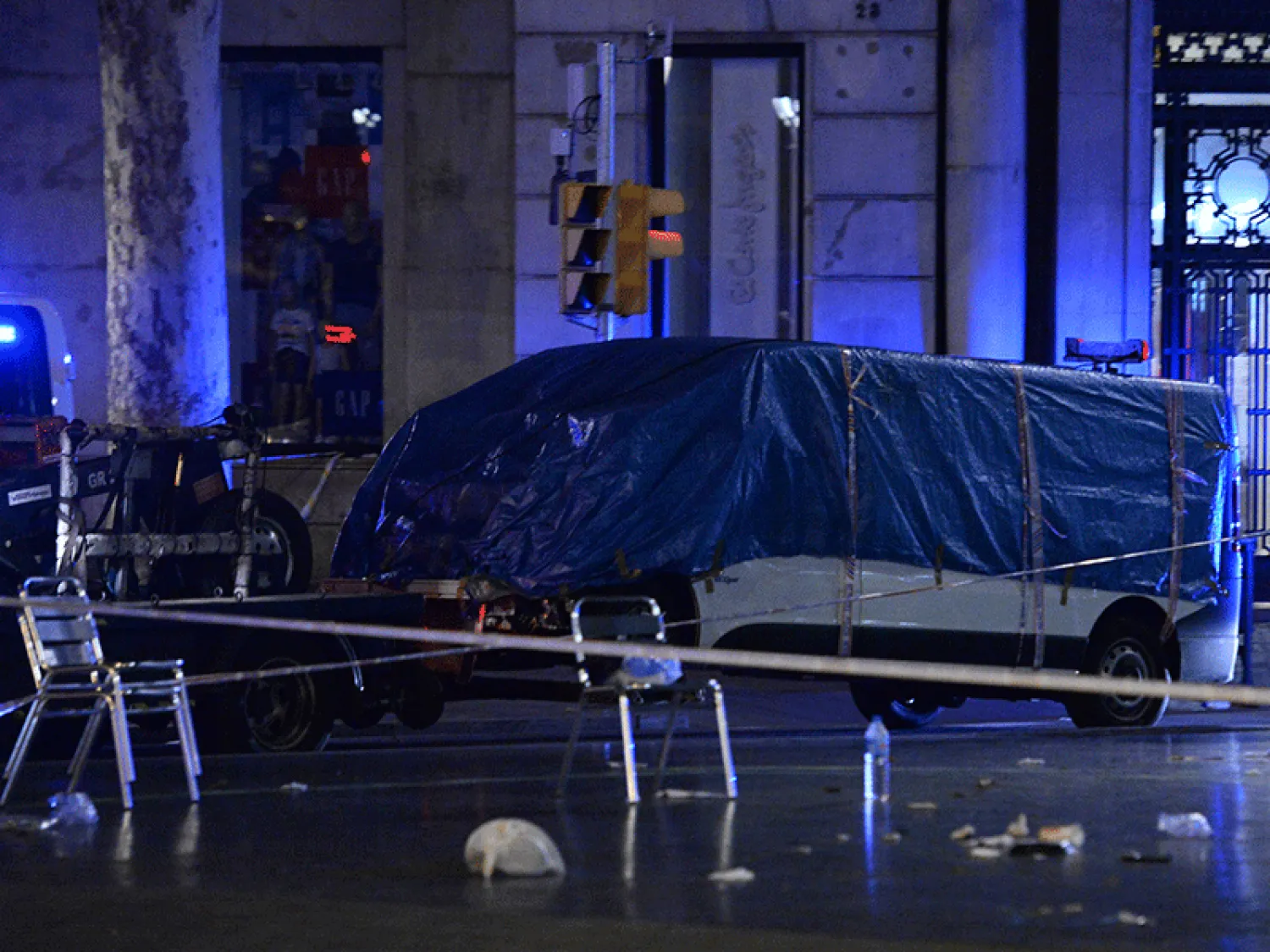 Barcelona deadly van attack. AFP photo