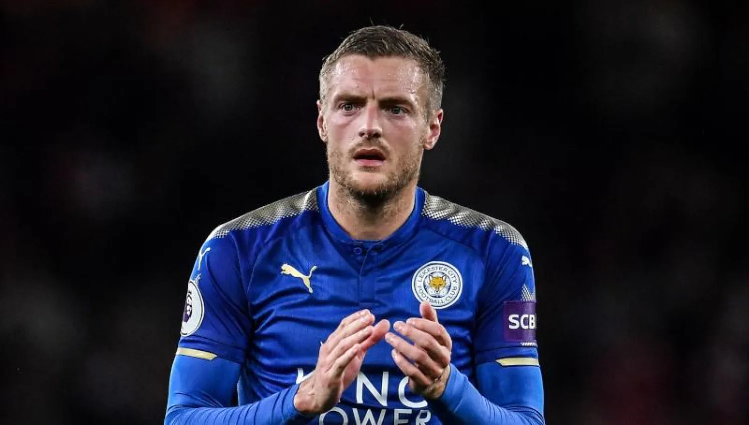 جيمي فاردي مهاجم ليستر سيتي (إ.ب.أ)