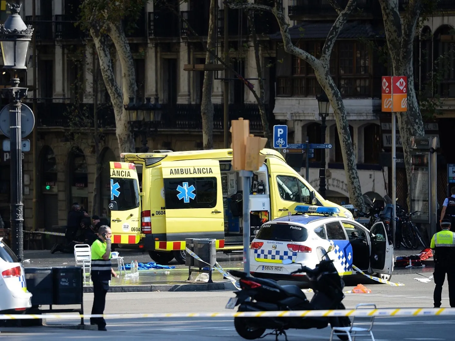 Thirteen people were killed in last week's van-ramming attack at Barcelona's famed Las Ramblas avenue. (AFP)