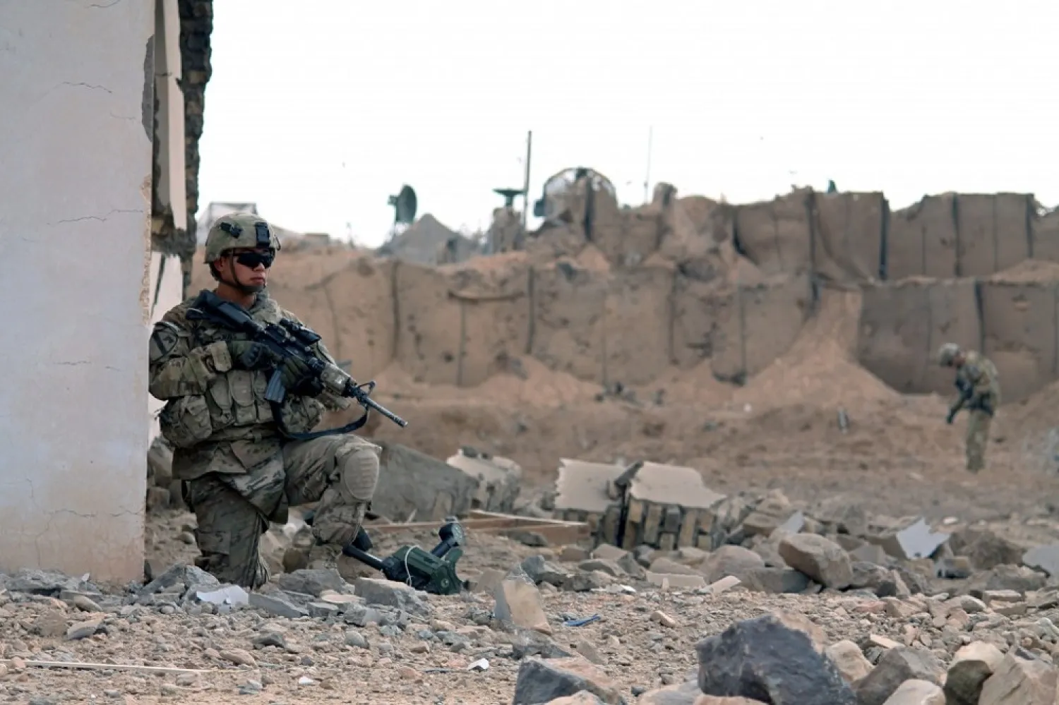US soldiers in Afghanistan. (AFP)