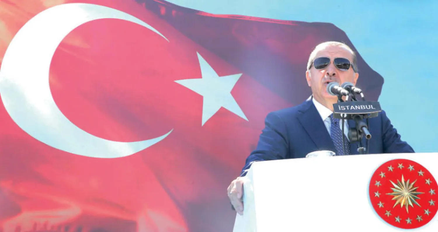 الرئيس رجب طيب إردوغان يحصل على صلاحيات جديدة (أ.ب)