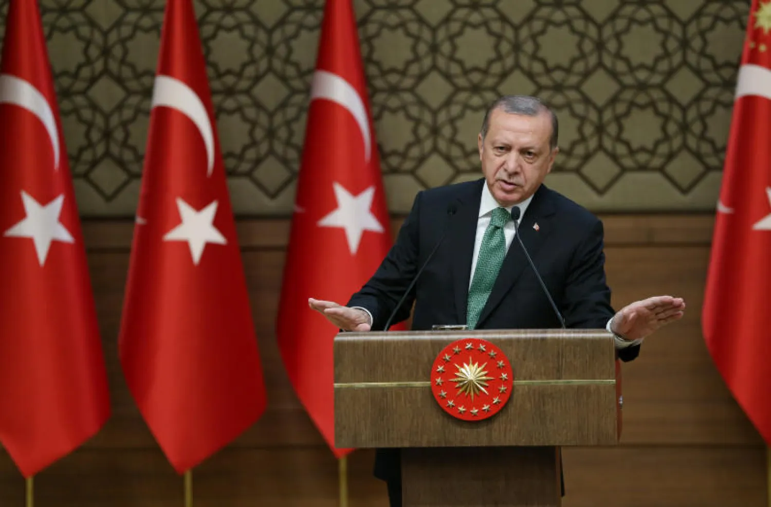 الرئيس التركي رجب طيب أردوغان (رويترز)