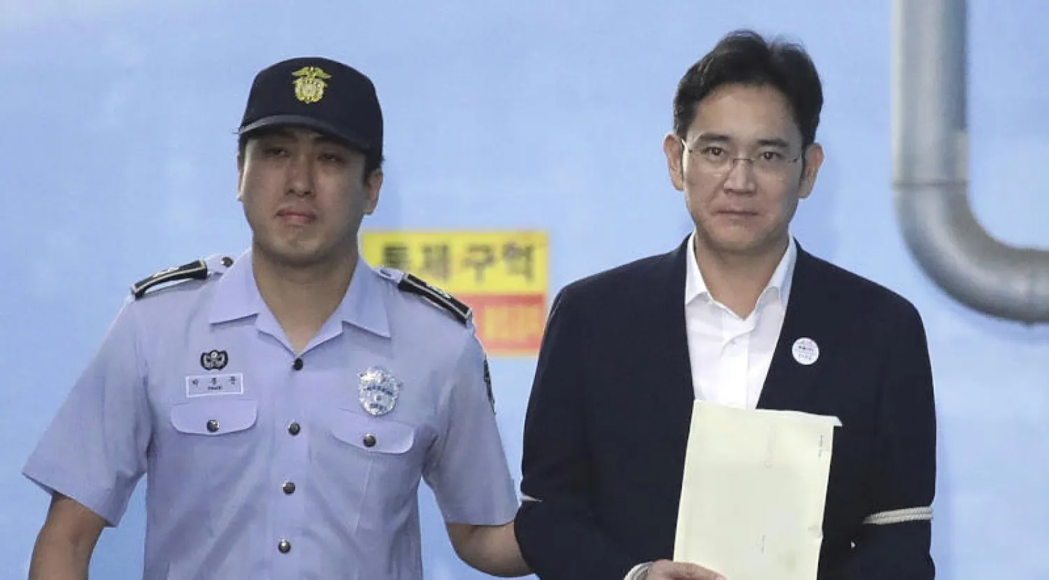 لي جاي-يونغ نائب رئيس مجموعة سامسونغ (أ.ب)