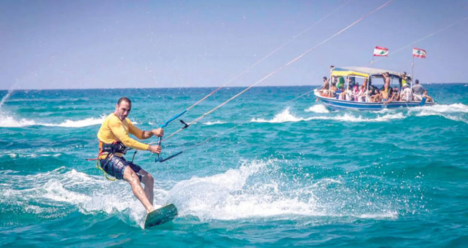 «مهرجان لبنان المائي» يتضمن مسابقات في الرياضات المائية كالتزلج على الماء