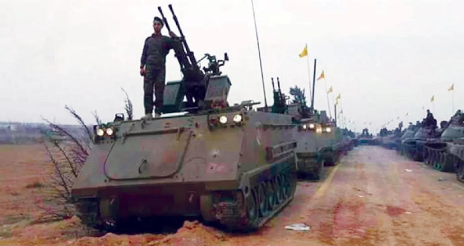 من استعراض عسكري لـ«حزب الله» في سوريا