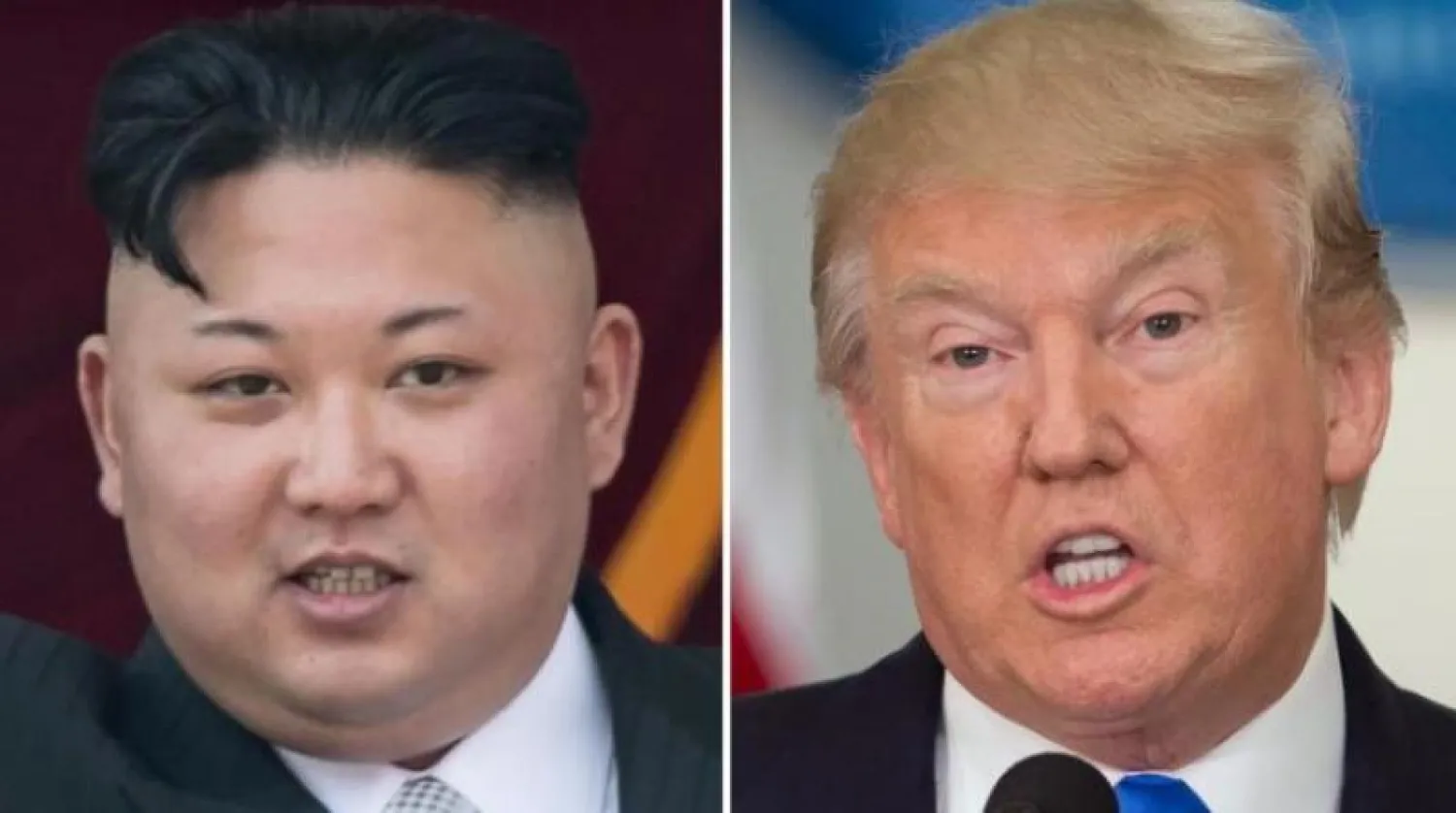 الرئيس الأميركي دونالد ترمب وزعيم كوريا الشمالية كيم جونغ - أون (أ.ف.ب)