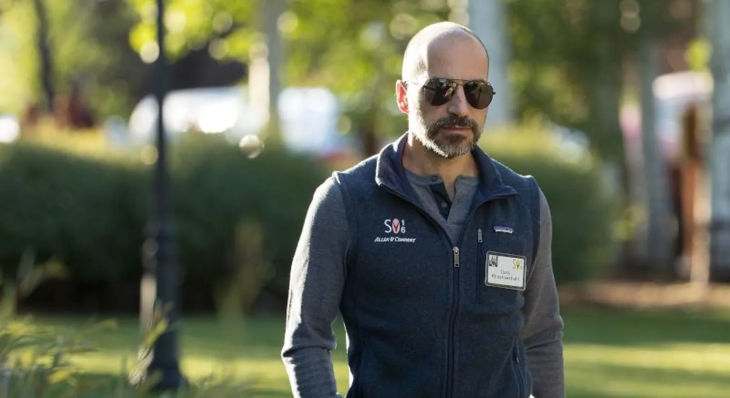 دارا خسروشاهي الرئيس التنفيذي الجديد لأوبر (أ.ف.ب)