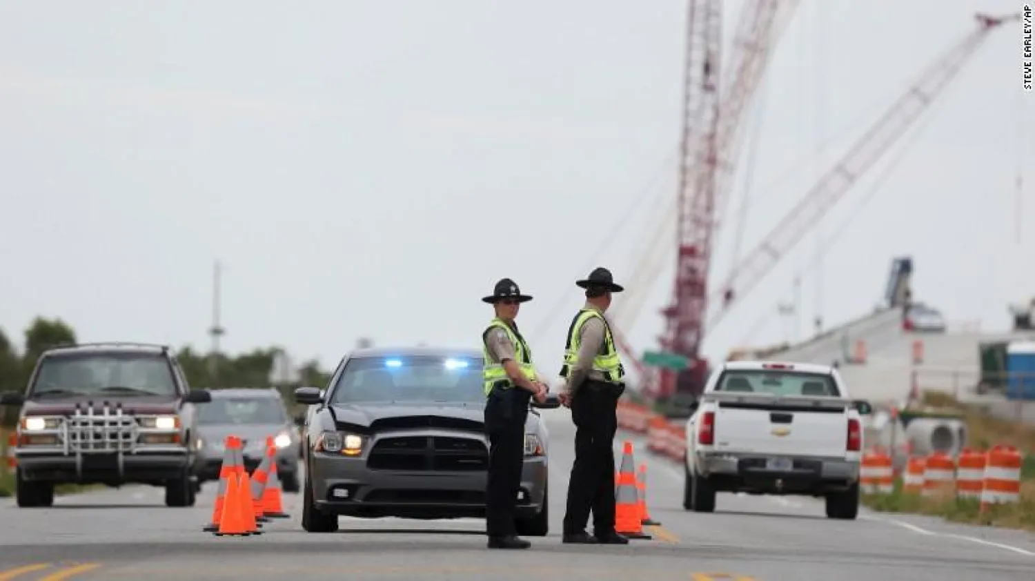 الشرطة الأميركية بأحد شوارع نورث كارولاينا (سي أن أن)