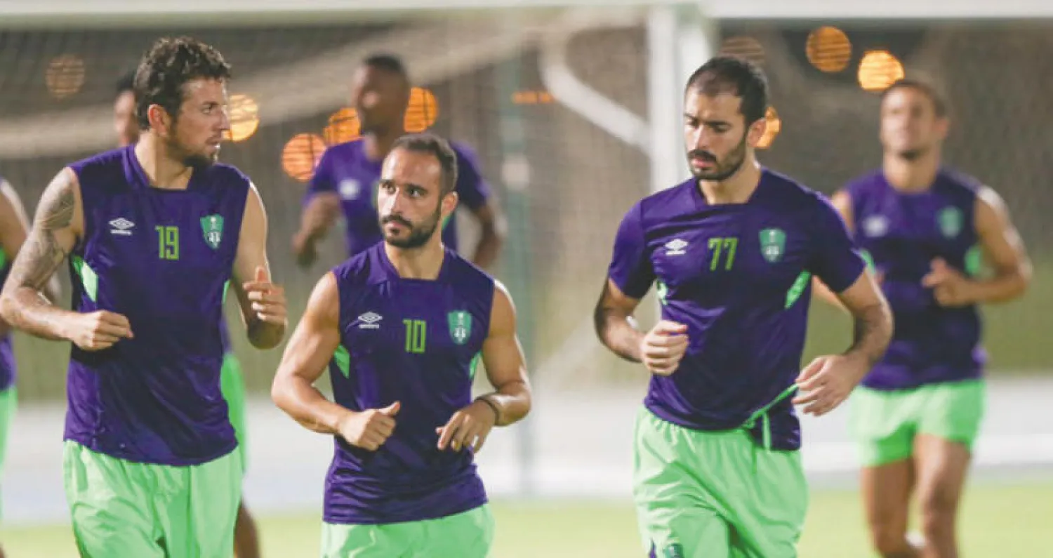 من تدريبات الأهلي الأخيرة (المركز الإعلامي بالنادي الأهلي)