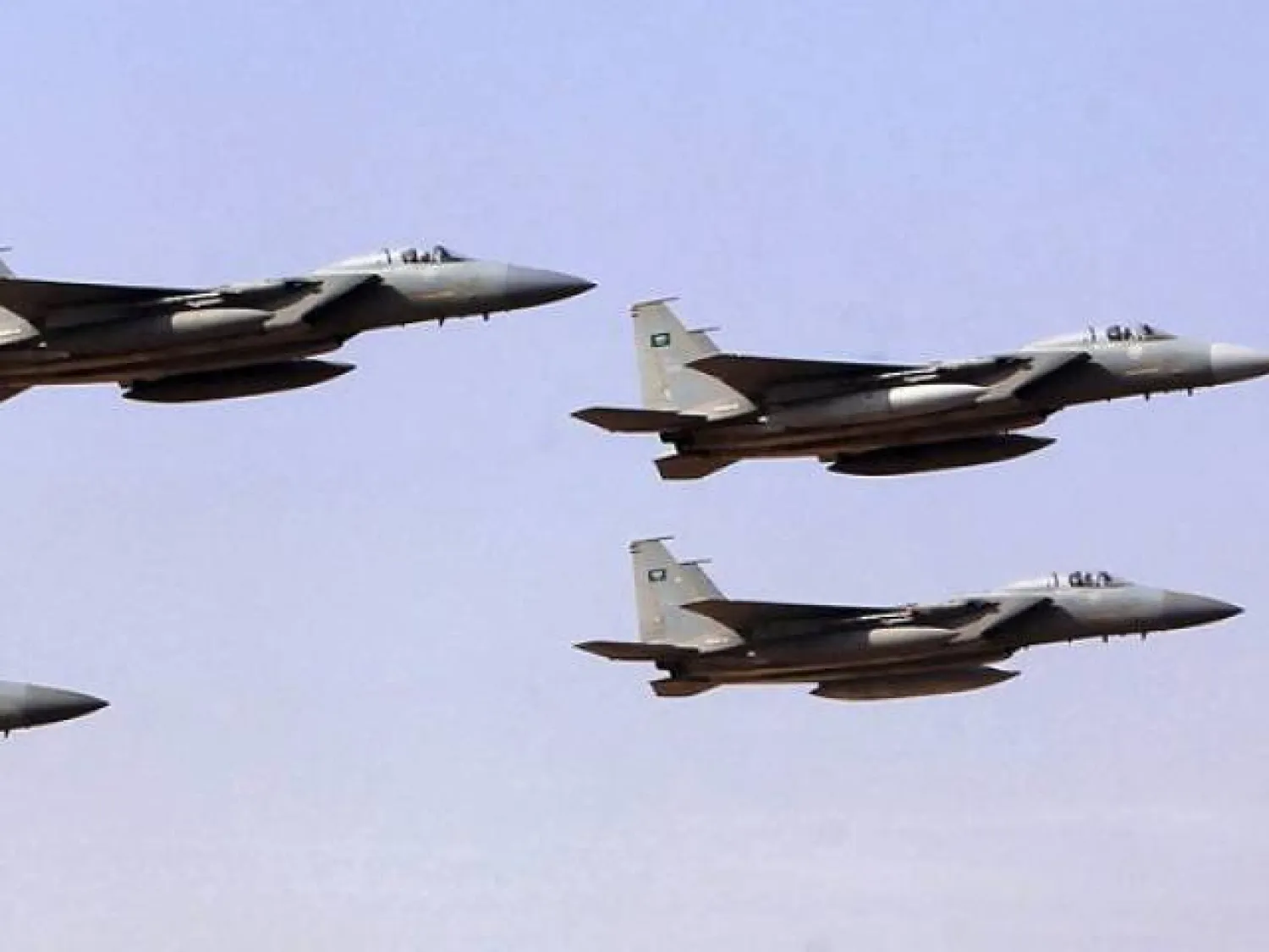 Royal Saudi Air Force jets. PHOTO: REUTERS
