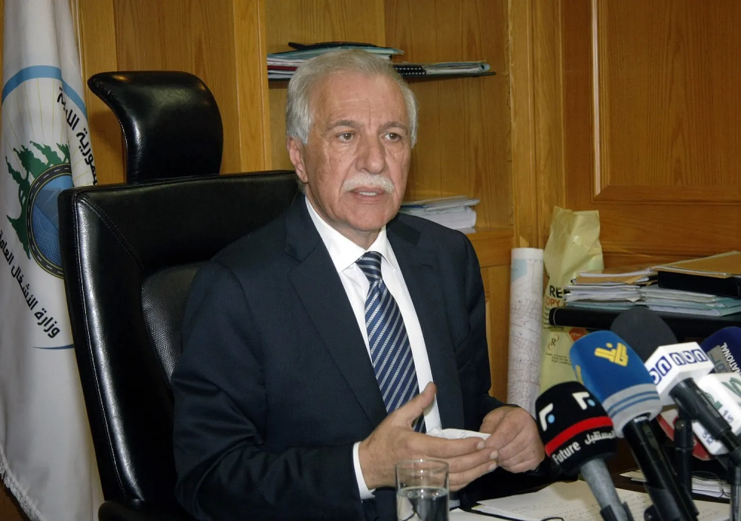 Lebanese Minister of Agriculture Ghazi Zoaiter. (NNA)