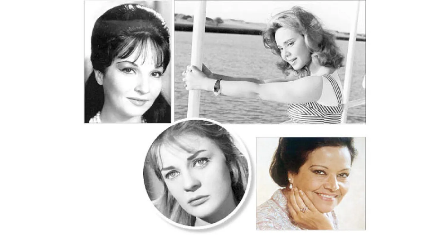 ماجدة الصباحي - شادية - مديحة يسري - نادية لطفي