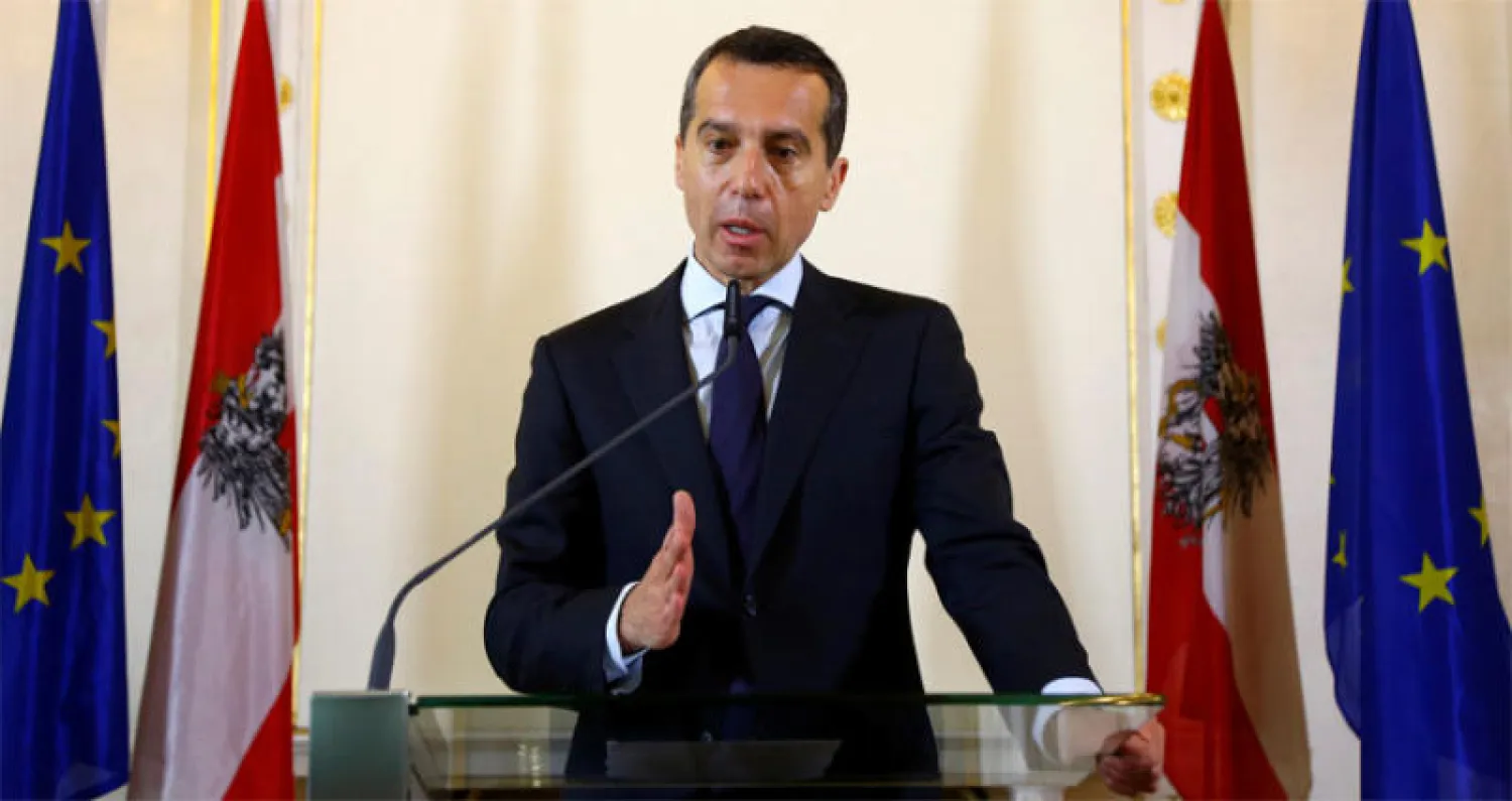 المستشار النمساوي، كرستيان كيرن. («الشرق الأوسط»)