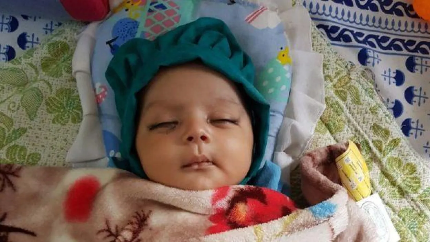 الرضيع الهندي (بي بي سي)