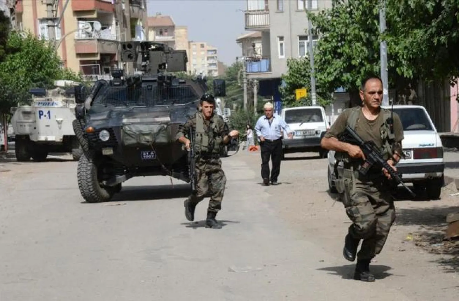 أفراد من الجيش التركي (أ.ف.ب)