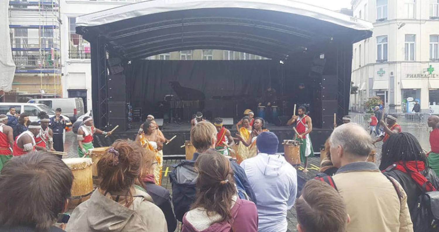 حفل موسيقي في مولنبيك («الشرق الأوسط»)