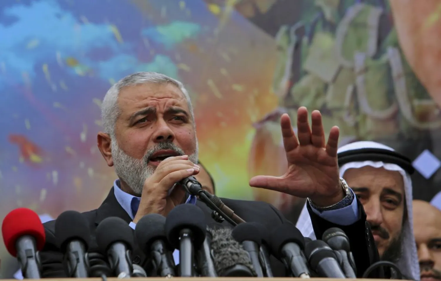 Hamas chief Ismail Haniyeh. (AP)