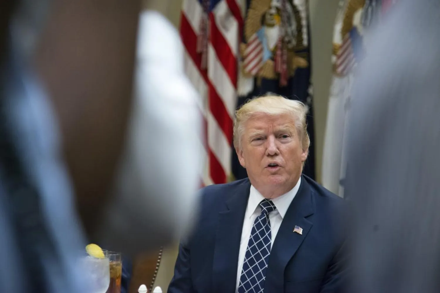 US President Donald Trump. (AFP)