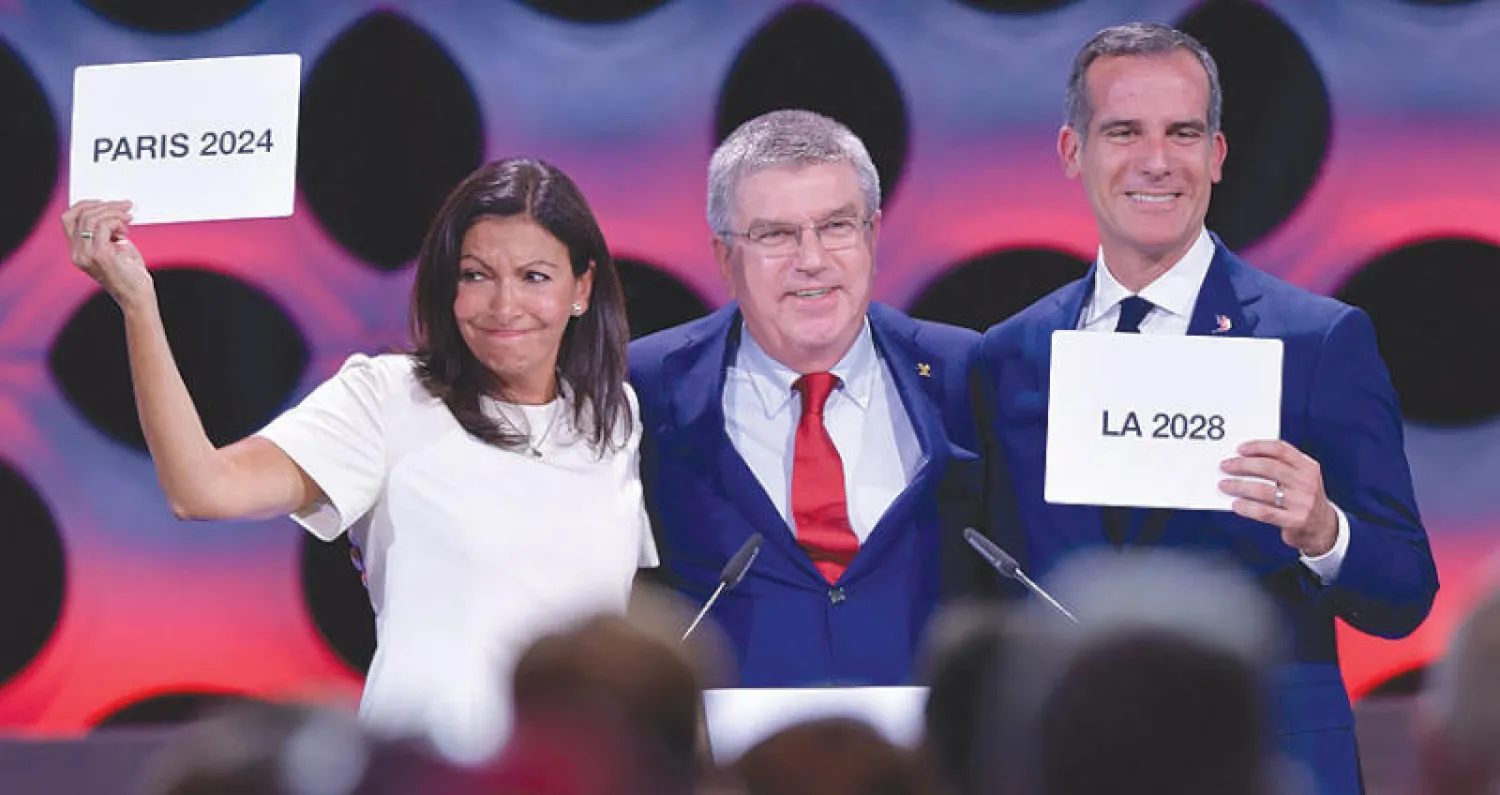 باخ ينتصر بإسناد أولمبياد 2024 لباريس و2028 للوس أنجليس رسمياً