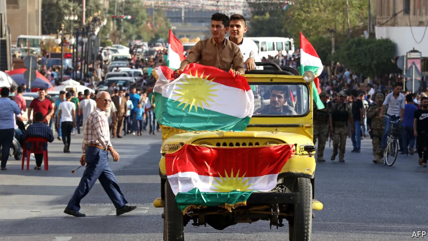 Kurdistan Region's independence referendum/AFP