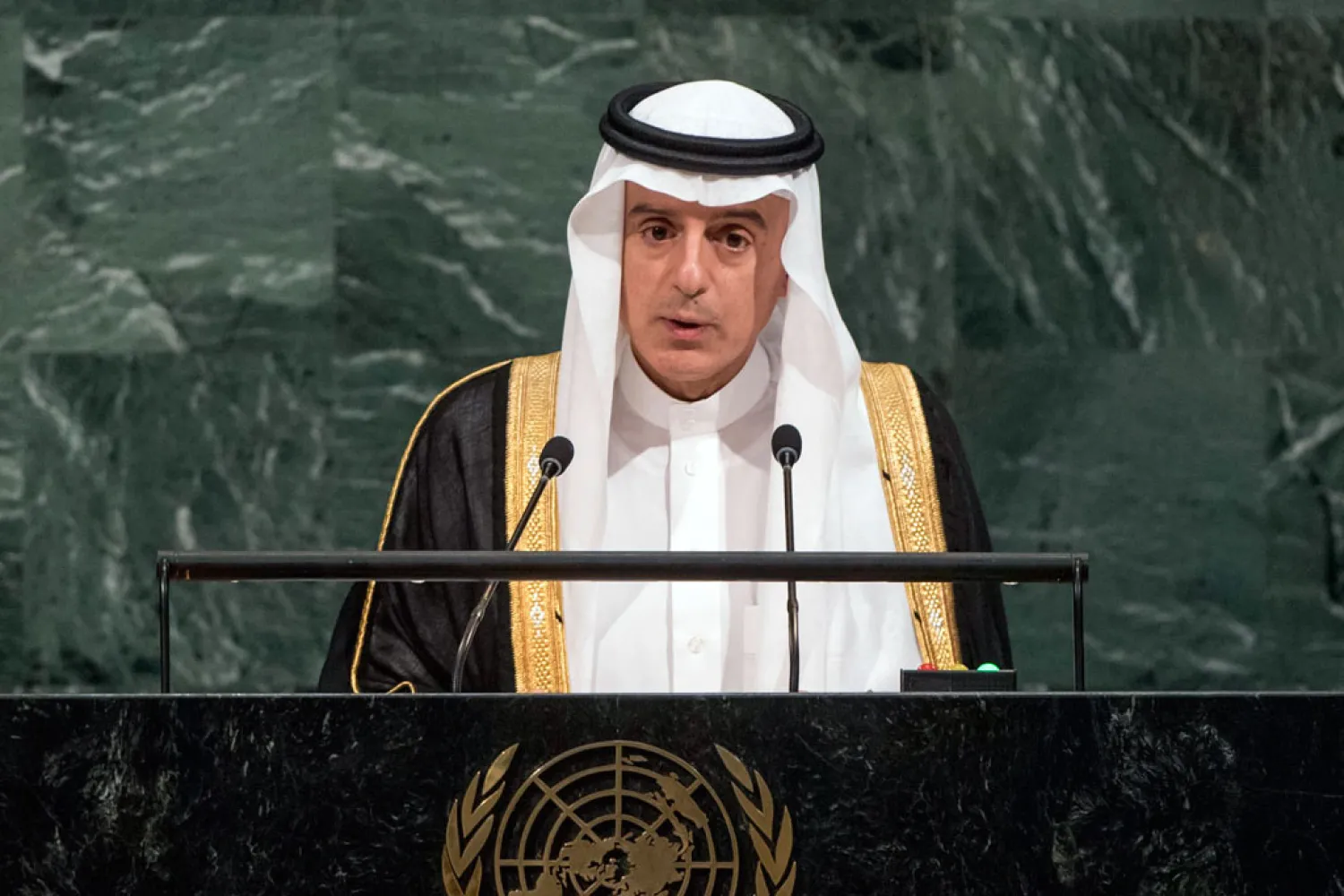  Saudi Foreign Minister Adel al-Jubeir. UN