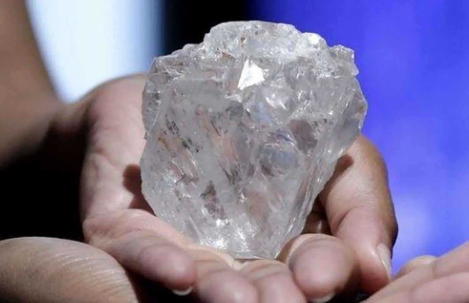 أكبر ألماسة غير مصقولة في العالم (رويترز)