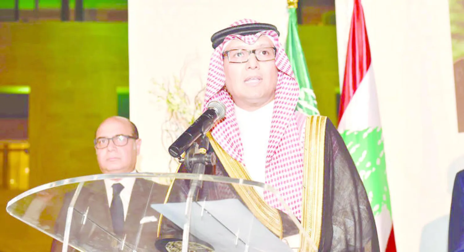 البخاري يتحدث في اليوم الوطني السعودي