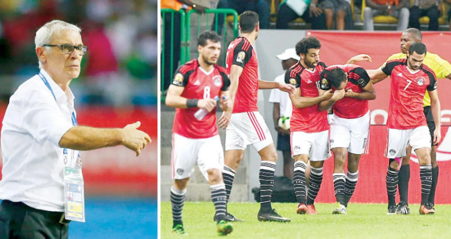 منتخب مصر تنتظره مباراة صعبة أمام الكونغو (أ.ف.ب)  -  هكتور كوبر (رويترز)