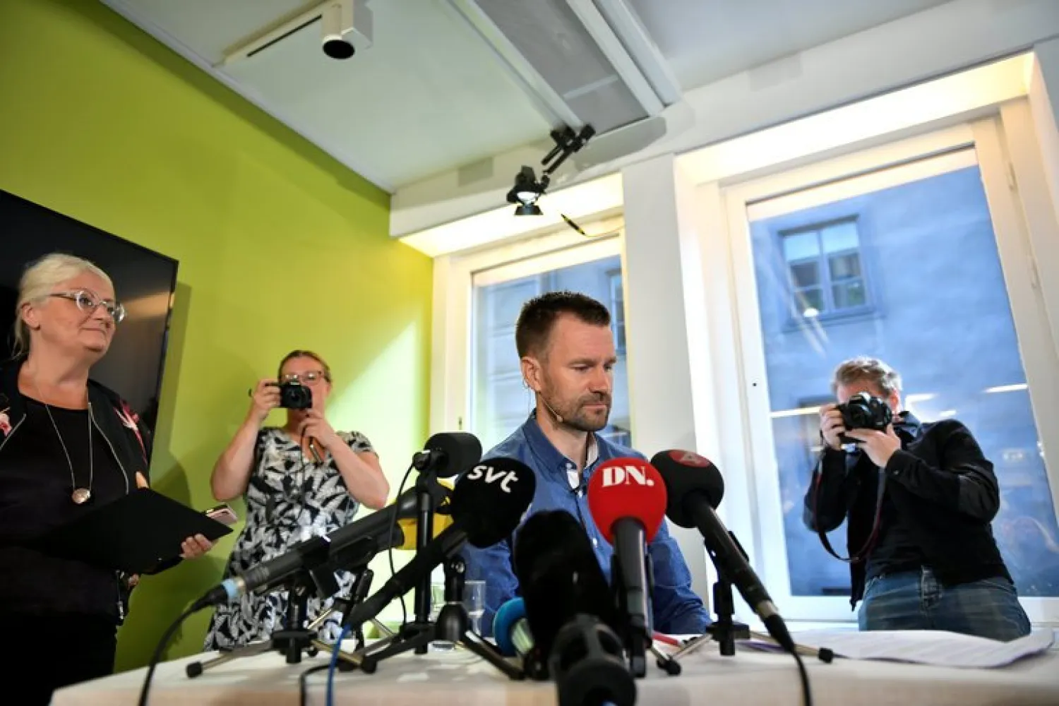 Johan Gustafsson was freed this year after being held hostage in the Sahara by Al Qaeda in the Islamic Maghreb since 2011. Credit Pool photo by Vilhem Stockstad
