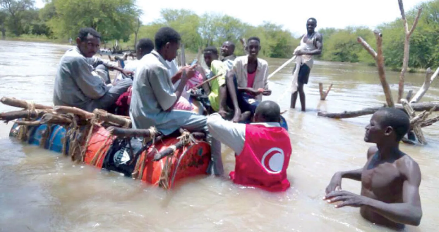 كوبري من البراميل