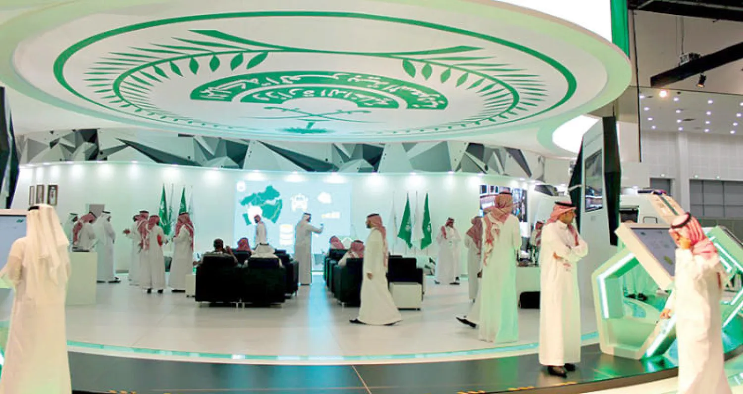 جانب من مشاركة وزارة الداخلية السعودية في النسخة السابقة من «جيتكس» (واس)