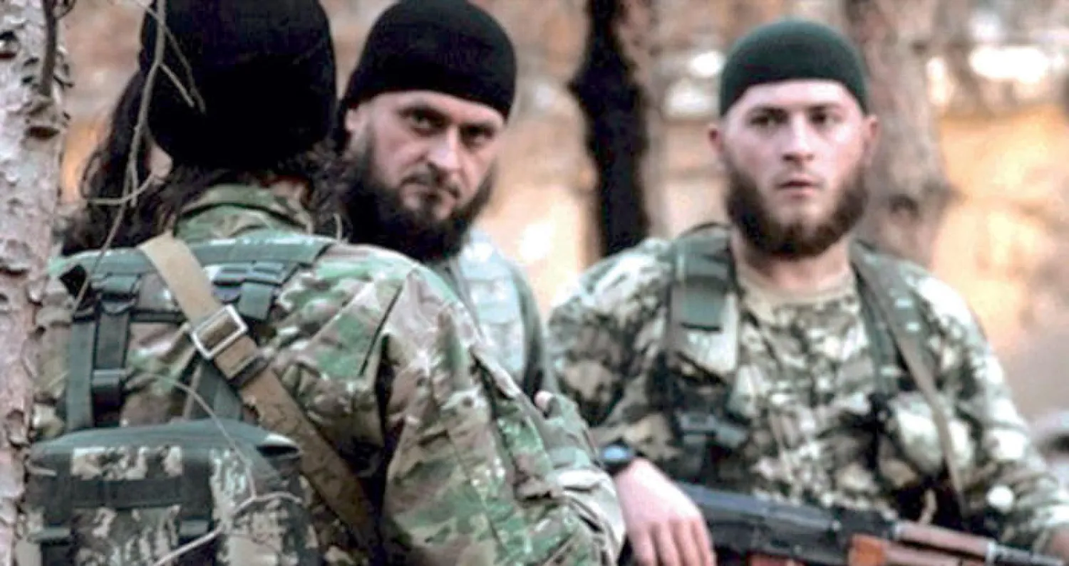 مقاتلون أجانب من «داعش» («الشرق الأوسط»)