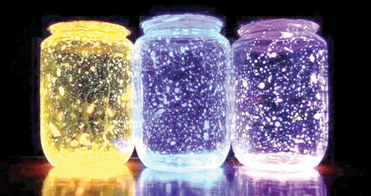 مادة عضوية تضيء لفترة طويلة