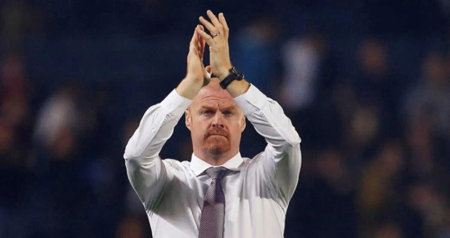 دايك مدرب بيرنلي (رويترز)