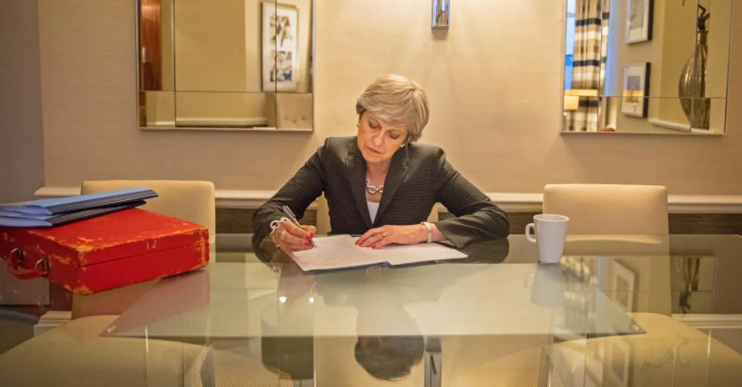 تيريزا ماي رئيسة وزراء بريطانيا (رويترز)