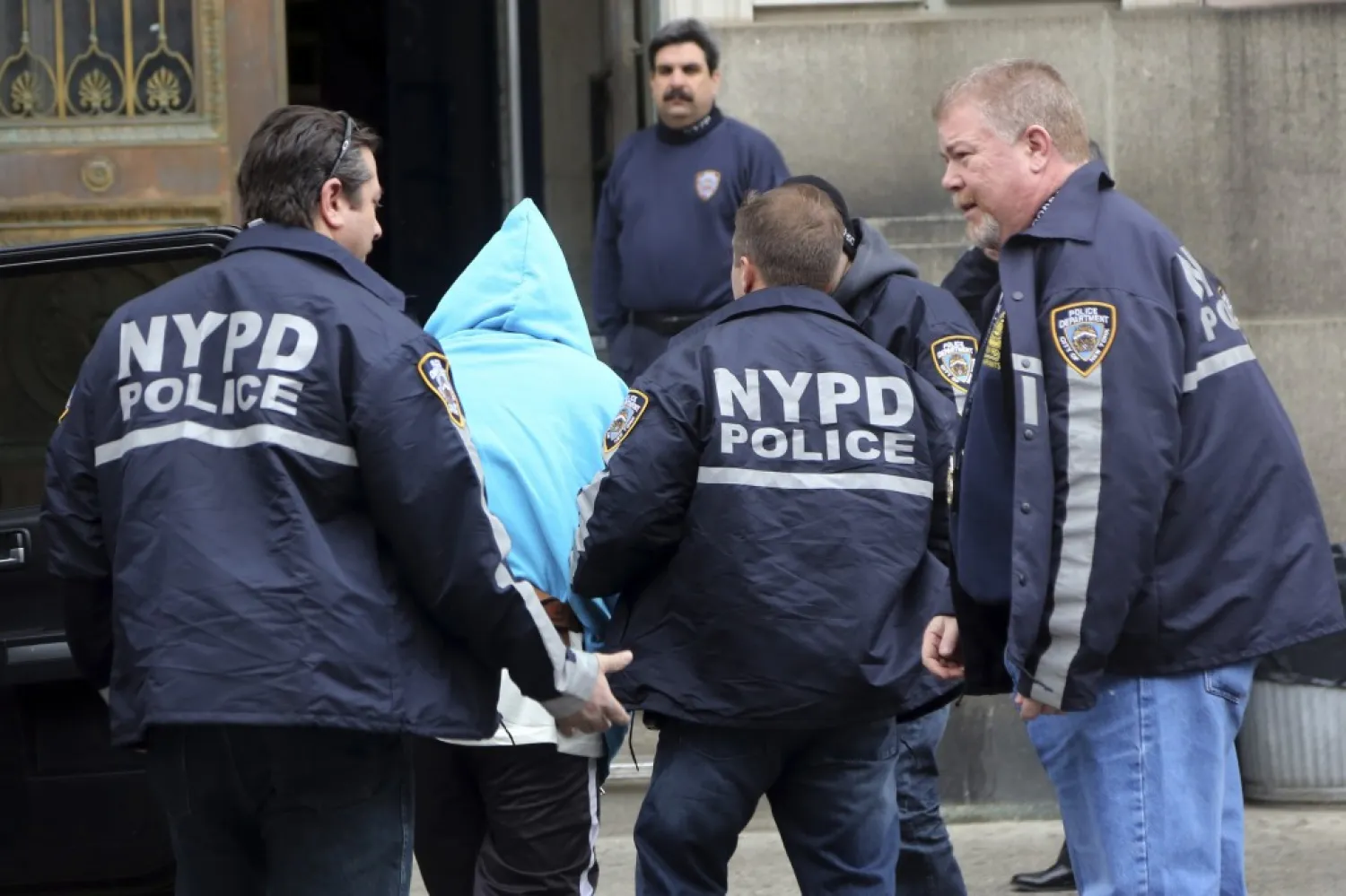 New York City police officers (AP/Mary Altaffer)