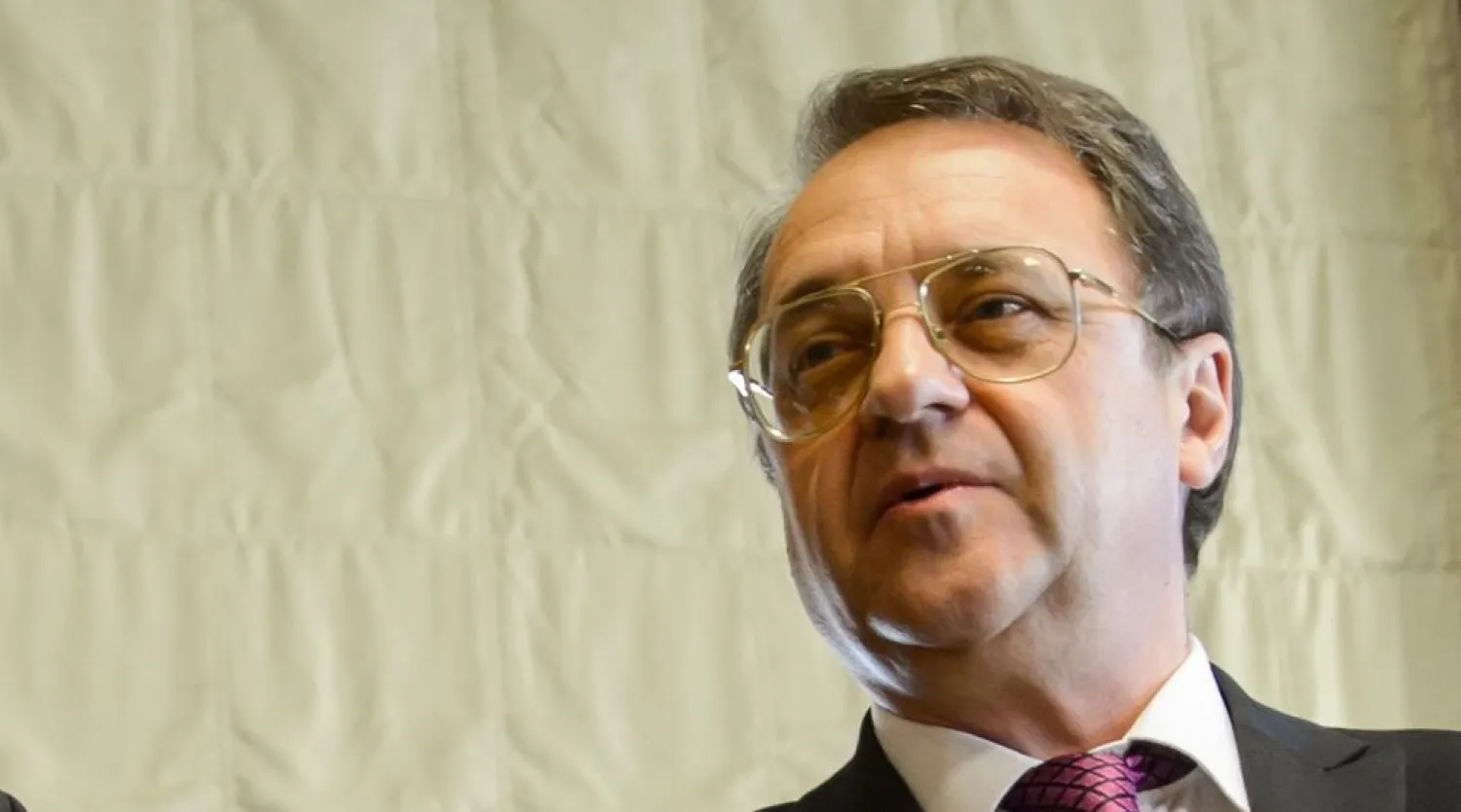 Russian deputy Foreign Minister and envoy to the Middle East Mikhail Bogdanov. (AFP)