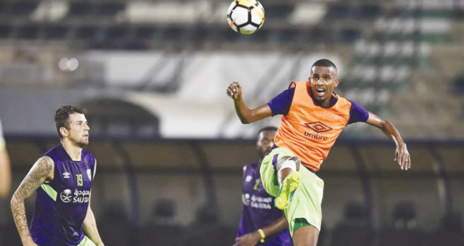 من استعدادات الأهلي لمباراة الشباب (المركز الإعلامي بالنادي الأهلي)