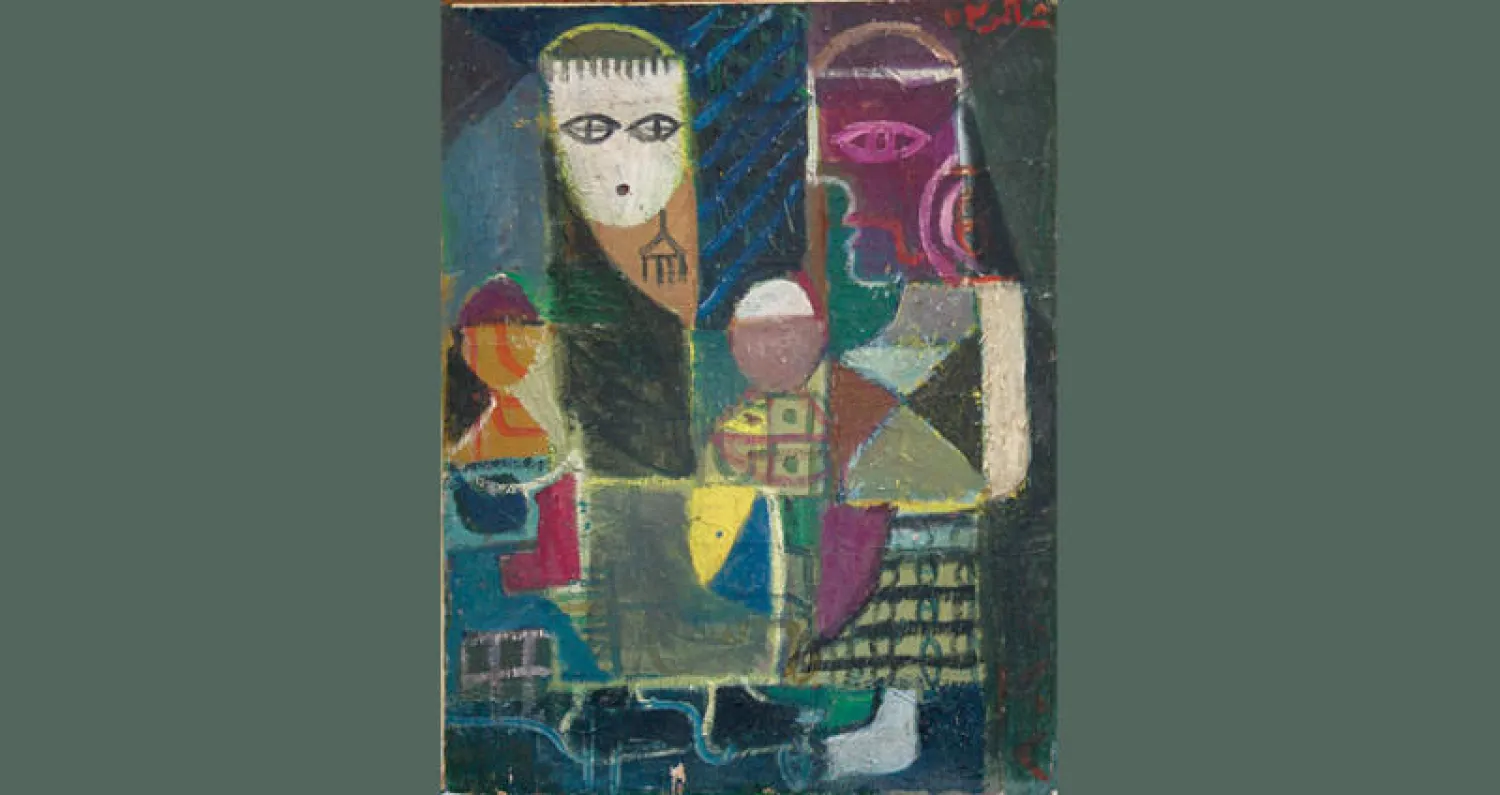 من أعمال الفنان العراقي حسن آل سعيد