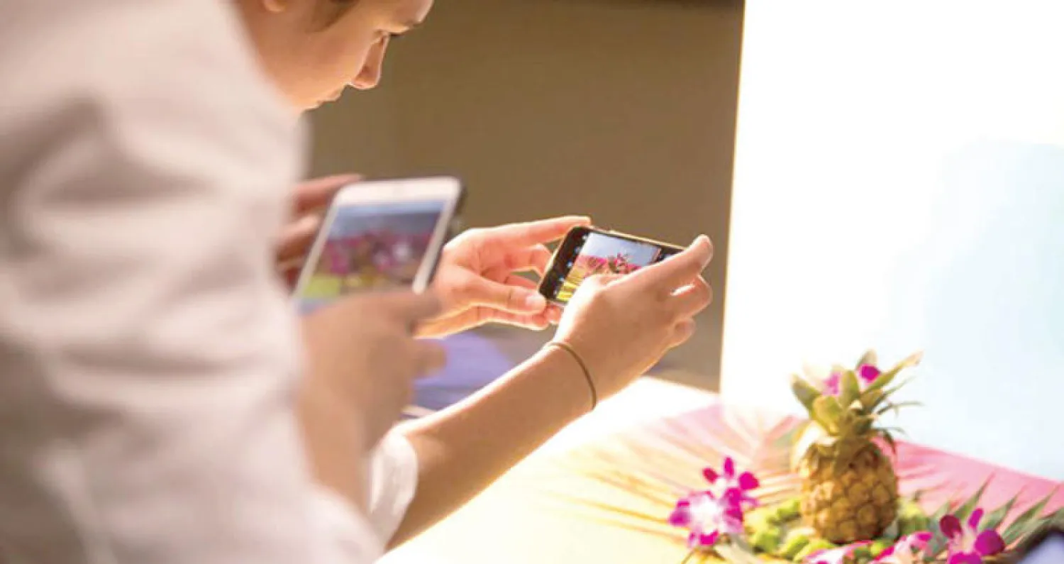 طلبة معهد الطهي الأميركي يتدربون على التقاط الصور ضمن دورة جديدة لتعليم تصوير الطعام (نيويورك تايمز)