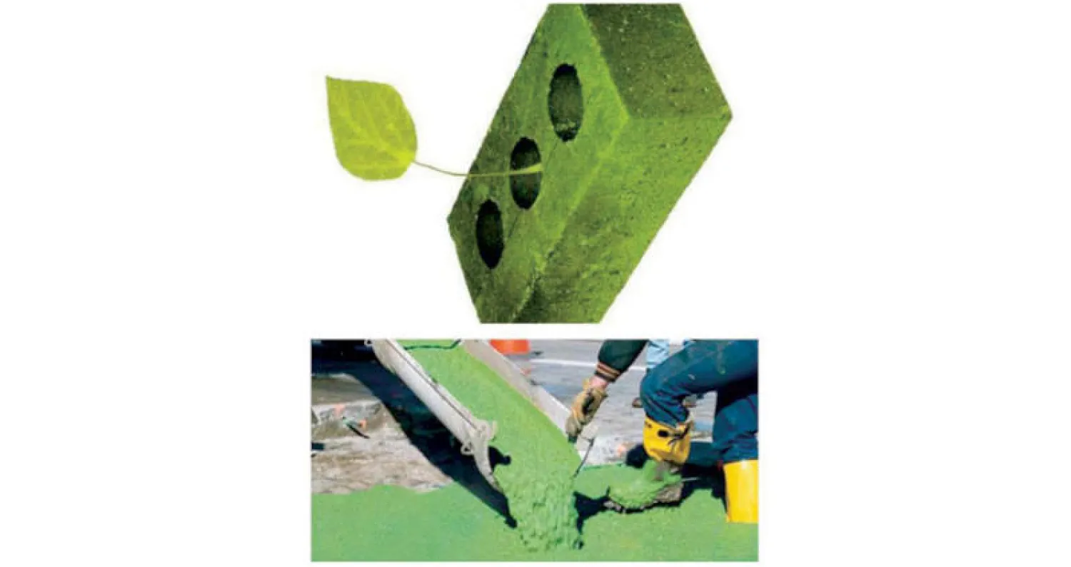 علماء يصنعون إسمنتاً أخضر صديقاً للبيئة